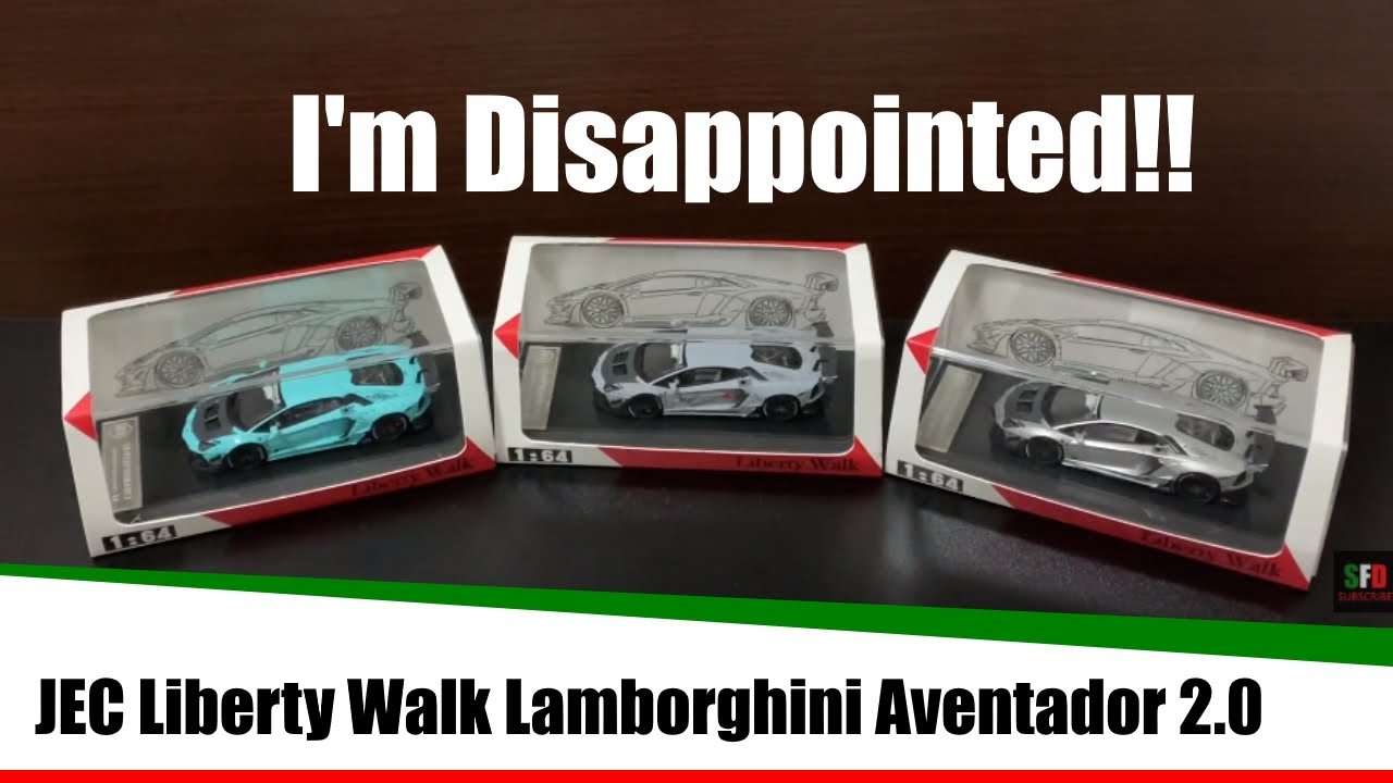 JEC Liberty Walk Lamborghini Aventador 2.0. I'm Disappointed