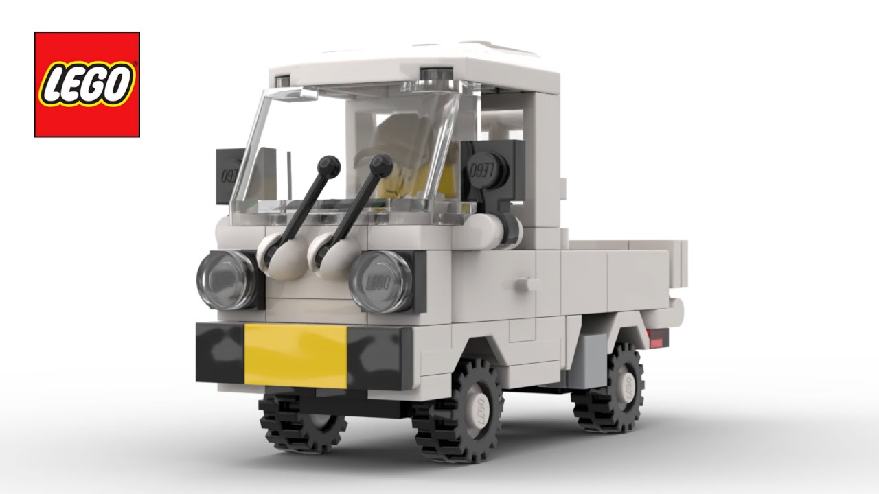 LEGO Mini Truck Building instructions MOC - YouTube
