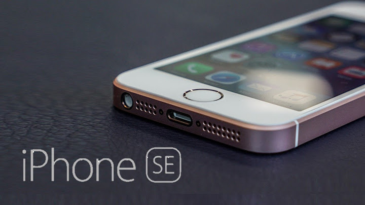 Apple iPhone SE:  First Look & Overview