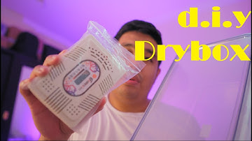 How To Make a DIY DryBox and Why You Need One | EIRMAI Dehumidifier how to use