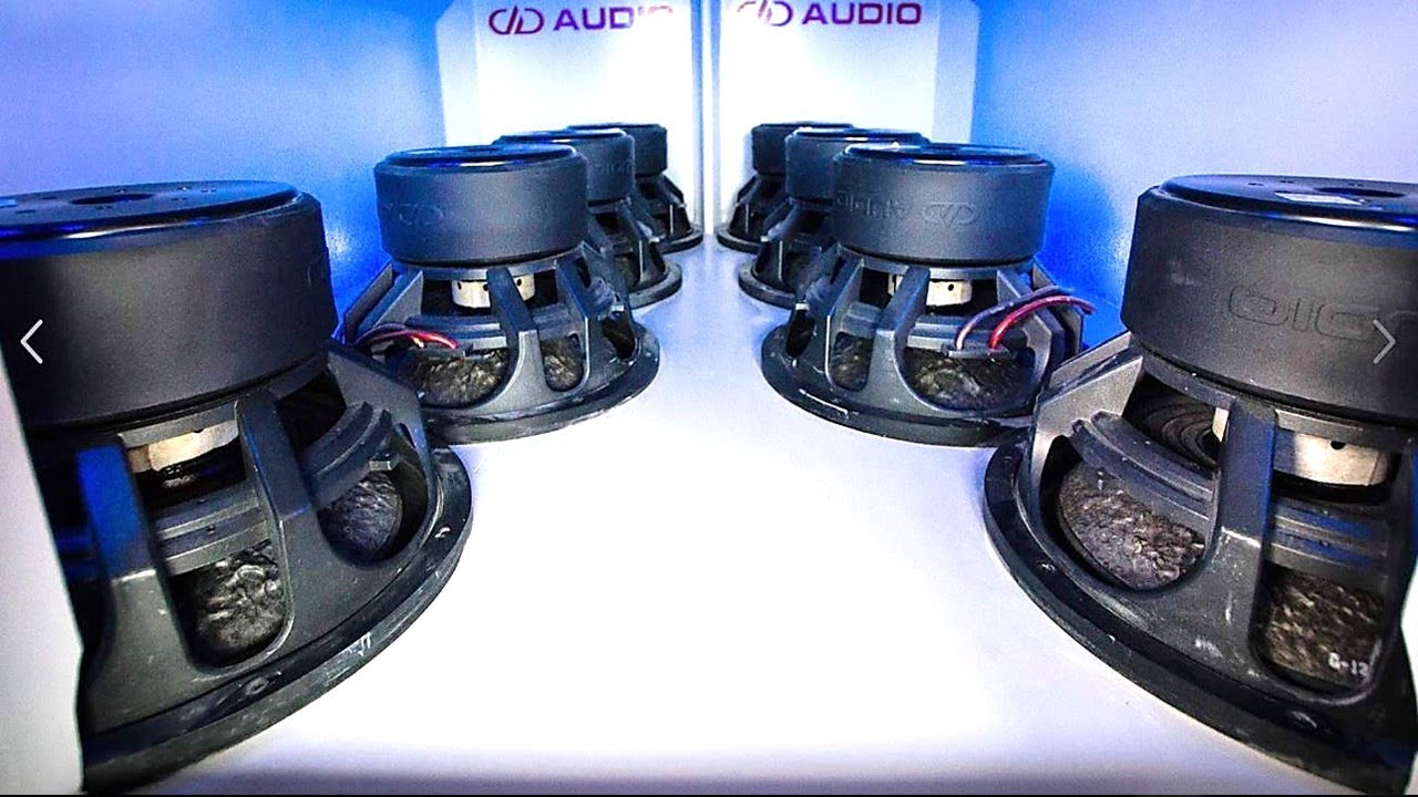 GIRLS LOUD 8 12" SUBWOOFER SYSTEM GIVES A DEMO! YouTube