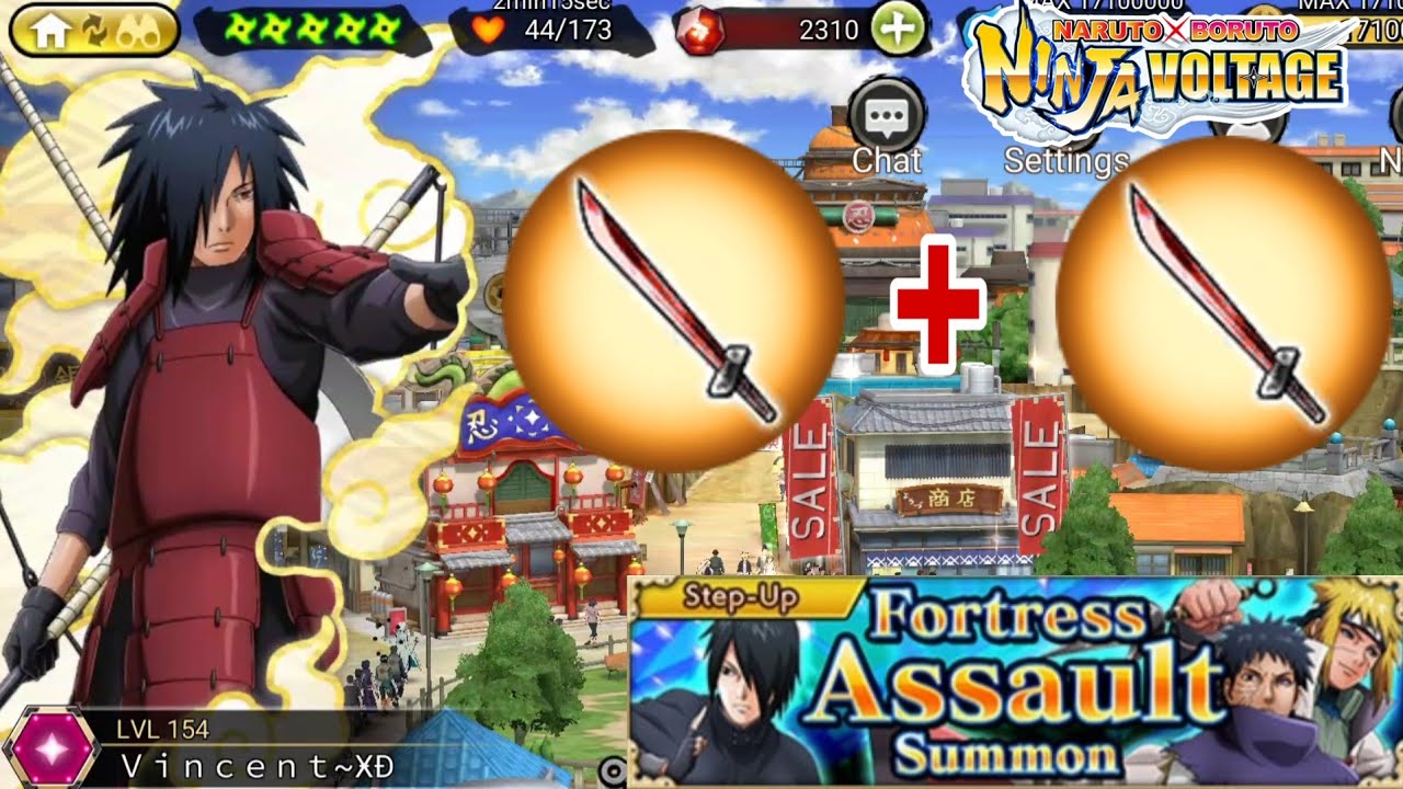 Full Step Summon Fortress Assault Banner • Naruto X Boruto Ninja Voltage