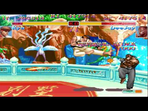 GGPO - Super Street Fighter 2 Turbo - STplayah(USA) Vs Afro Legends(USA)
