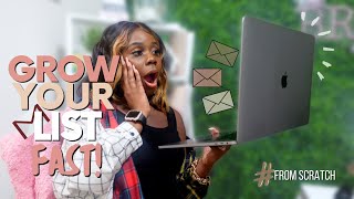 Steal My Email List Building Strategy 2024 | How to Grow Your Email List FAST!