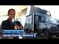 Caravan und co so sieht der messestar hymer venture s von innen aus