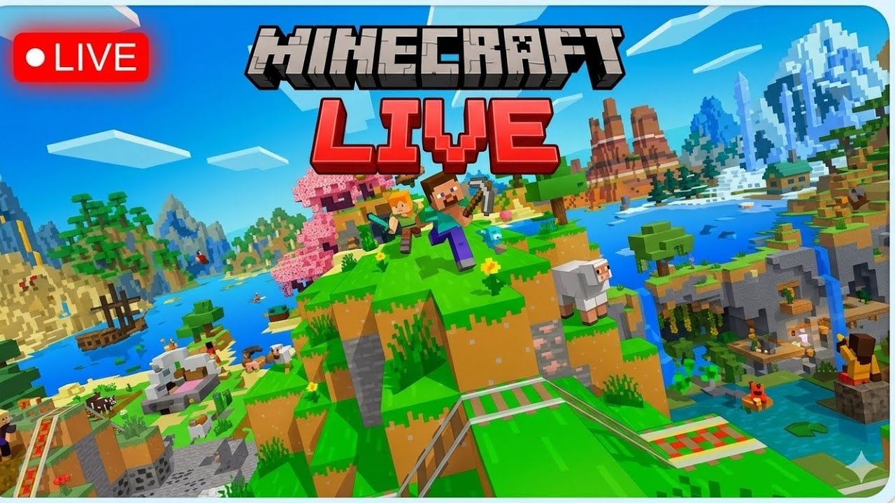 Minecraft One Block 😧 || Live Minecraft 🙂 - YouTube