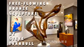 Bronze Art Sculpture by Steve Turnbull 'Autumn Air II' at Lahaina Galleries