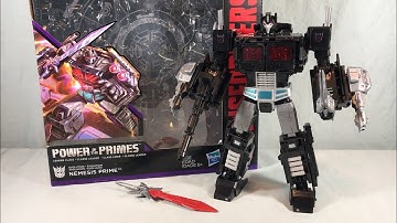 Transformers Power of the Primes Amazon Exclusive Nemesis Prime Review