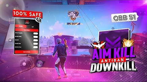 FREE AIMKILL OB51 💻FREE FIRE PC PANEL 🎯 AIMKILL DOWN + UP PLAYER +TELEPORT | ANTIBAN 100% ✅ #aimkill