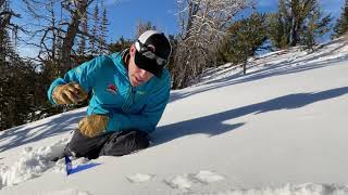 Near surface facets on sunny slopes - 25 Dec 2020