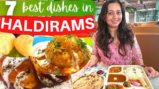 7 BEST INDIAN FOOD dishes to eat in HALDIRAMS DELHI screenshot 1