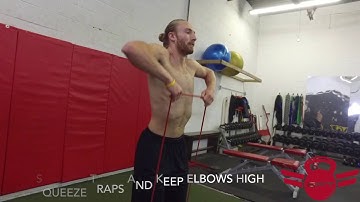 BAND UPRIGHT ROWS