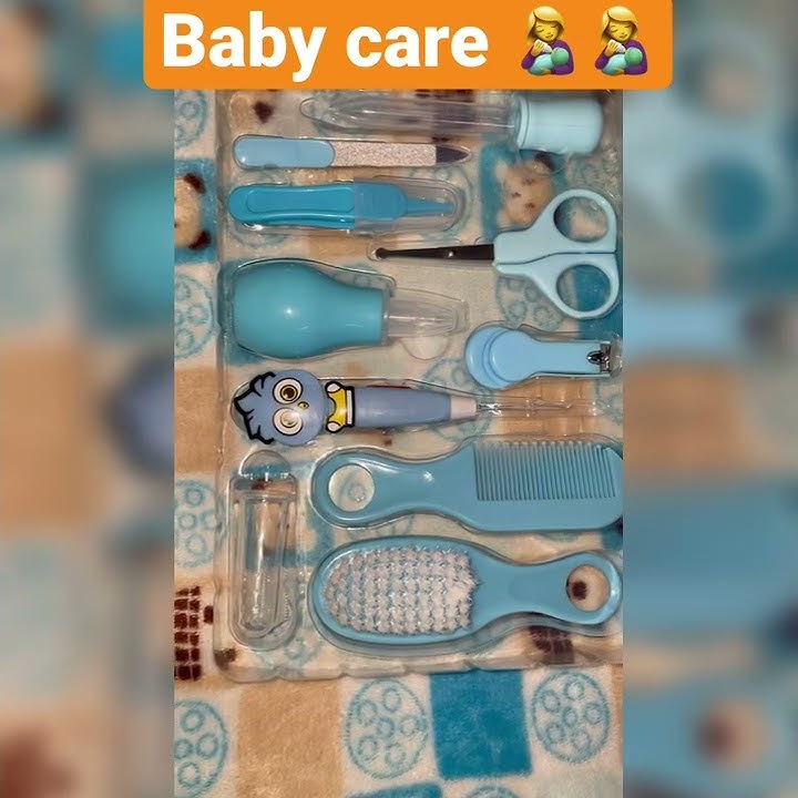 My baby’s first baby care kit 👩‍🍼👩‍🍼