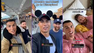 BEST RONALDO & MESSI ADVENTURES PART 2 #funny #shorts #viral #viralshorts #trending #ronaldo #messi