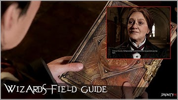 Professor Weasley explains the Wizards Field Guide - Hogwarts Legacy - Part 4