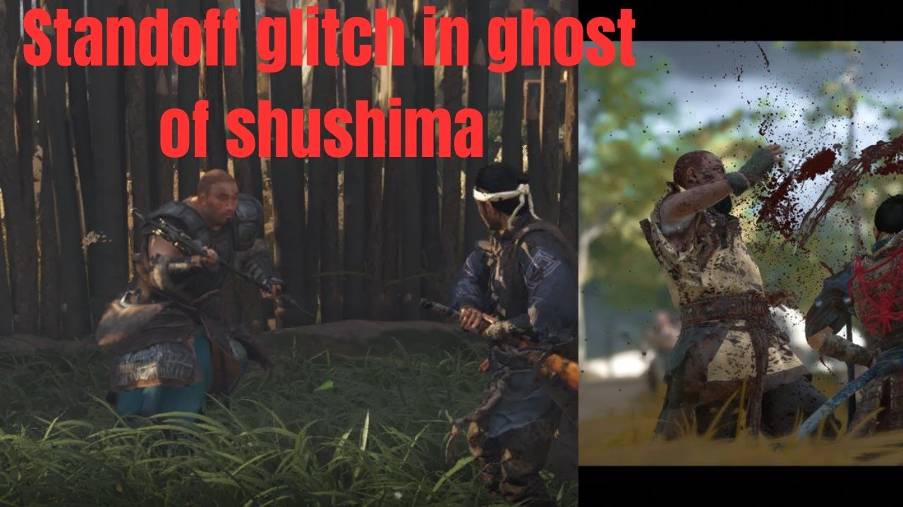 Ghost of Tsushima Standoff glitch ps5 4k 60 FPS YouTube