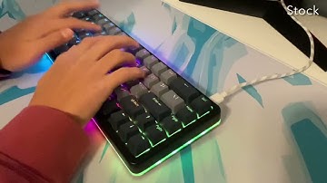 Drop Alt High-Profile Before and After Modding Sound Comparison