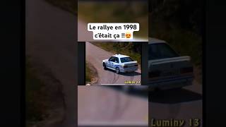 Rallye en 1998 rétro historic rally car #automobile #rally #bmwm3 #cliokitcar #R5turbo