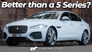 Jaguar XF 2021 review | is this 5 Series and E-Class rival worth $100K? | Chasing Cars