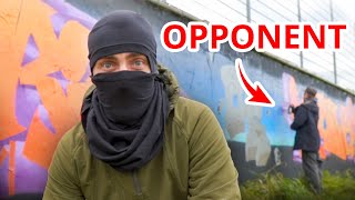 Friendly Graffiti BATTLE | trick or treat HALLOWEEN special