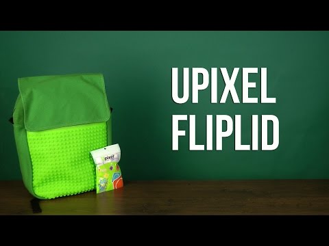 Распаковка Upixel Fliplid Зеленый