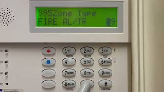 Honeywell Vista128 BP delete a zone(A key)