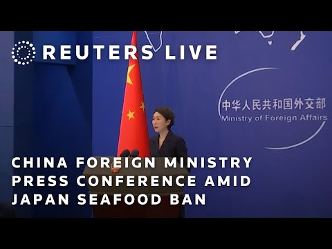 LIVE Chinese Foreign Ministry Press Conference Amid Japan Seafood Ban