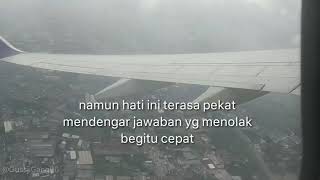 story wa pesawat terbaru story wa pramugari baper,bucin