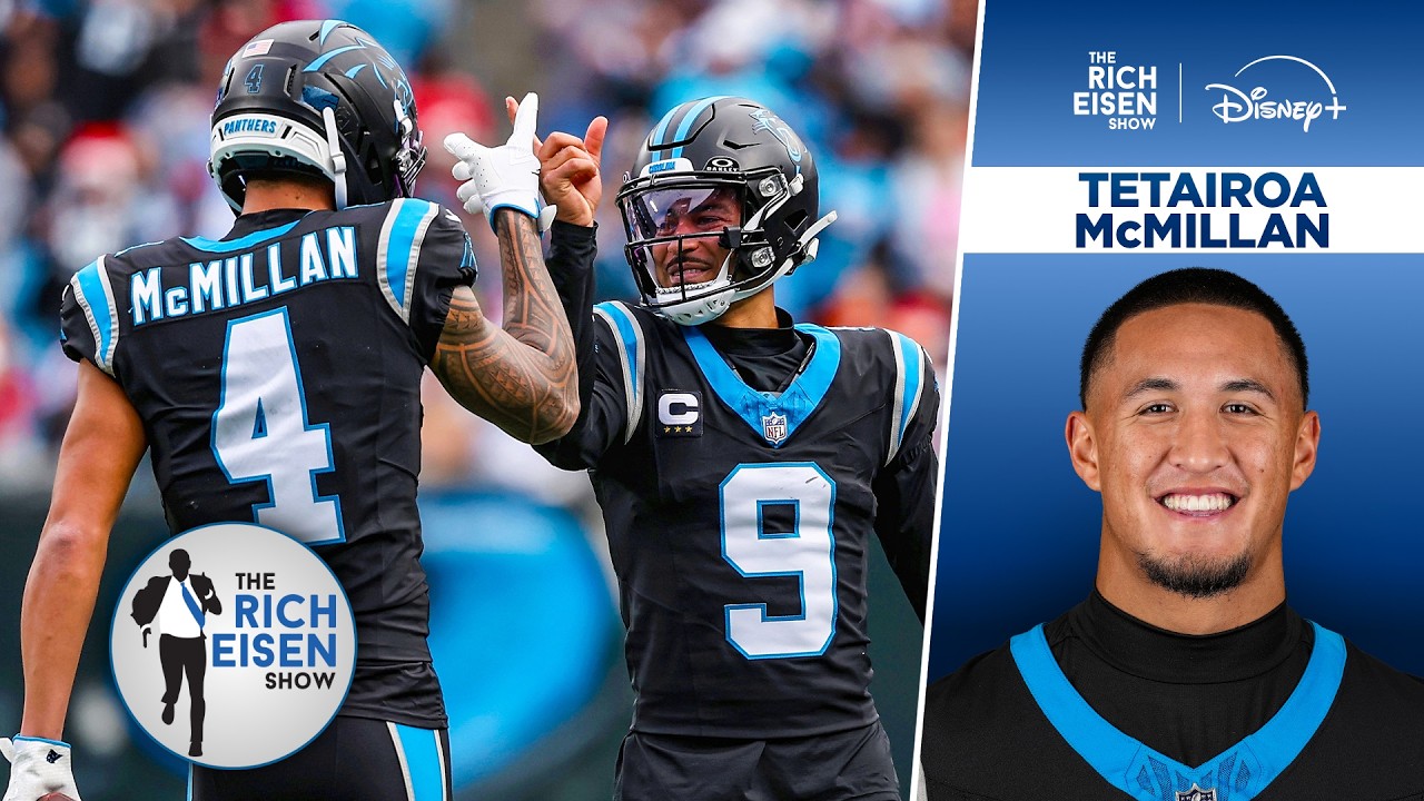 Panthers WR Tetairoa McMillan on His Connection with Bryce Young | The Rich Eisen Show