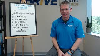 Workstation Wellness, Step 1: Hips and Knees | Thrive Physical Therapy & Wellness, Richmond, VA