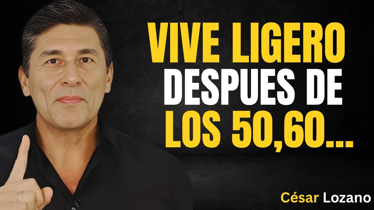 Después de los 60, Estas 15 Cosas Te Están Robando Paz || Consejos de César