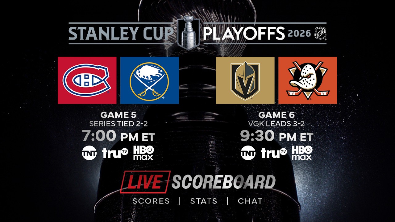 LIVE NHL Stanley Cup Playoffs Scoreboard & Chat 5/14
