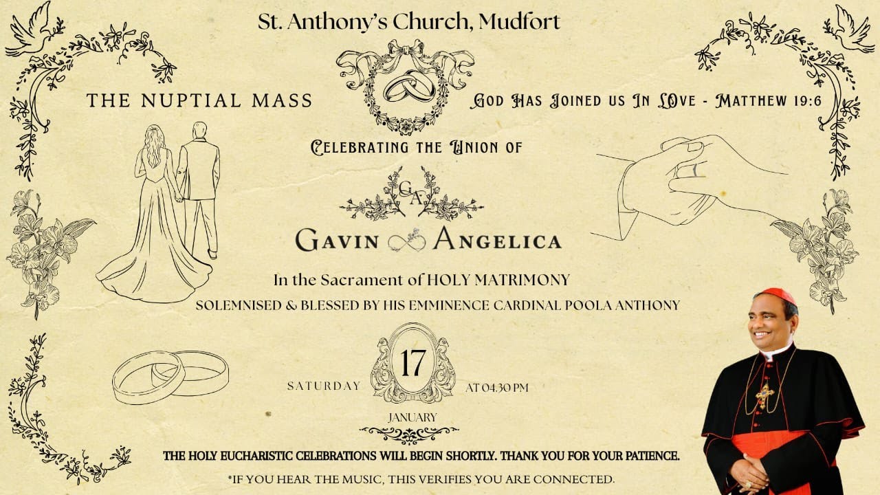 Wedding Mass of Gavin & Angelica| January 17th 2026 |St Anthonys Church Mudfort |