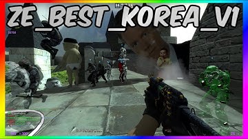 CSGO ZOMBIE ESCAPE ON GFL | Best Korea