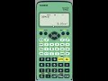Using STAT mode on the calculator CASIO - YouTube