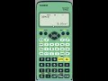 MODE EXAMEN sur CASIO Graph 25+E / 35+E / 75+E - YouTube