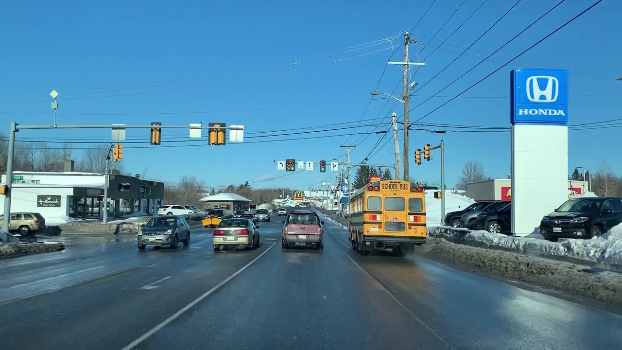 Presque Isle, Maine (south to north) YouTube