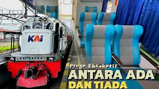 SEHARUSNYA INI EKSEKUTIF TERMURAH JOGJA-JAKARTA | Full Trip Kereta Progo Lempuyangan - Pasar Senen