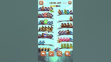 Bird Sort 2: Color Puzzle Level 247 #games #gaming #gameplay