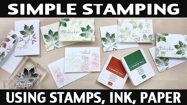 Stamping Jill - Simple Stamping Using Stamps & Ink...