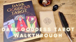 DARK GODDESS TAROT BY ELLEN LORENZI-PRINCE WALKTHROUGH & COLLECTIVE READING | EMILY'S TAROT MAGICK screenshot 1
