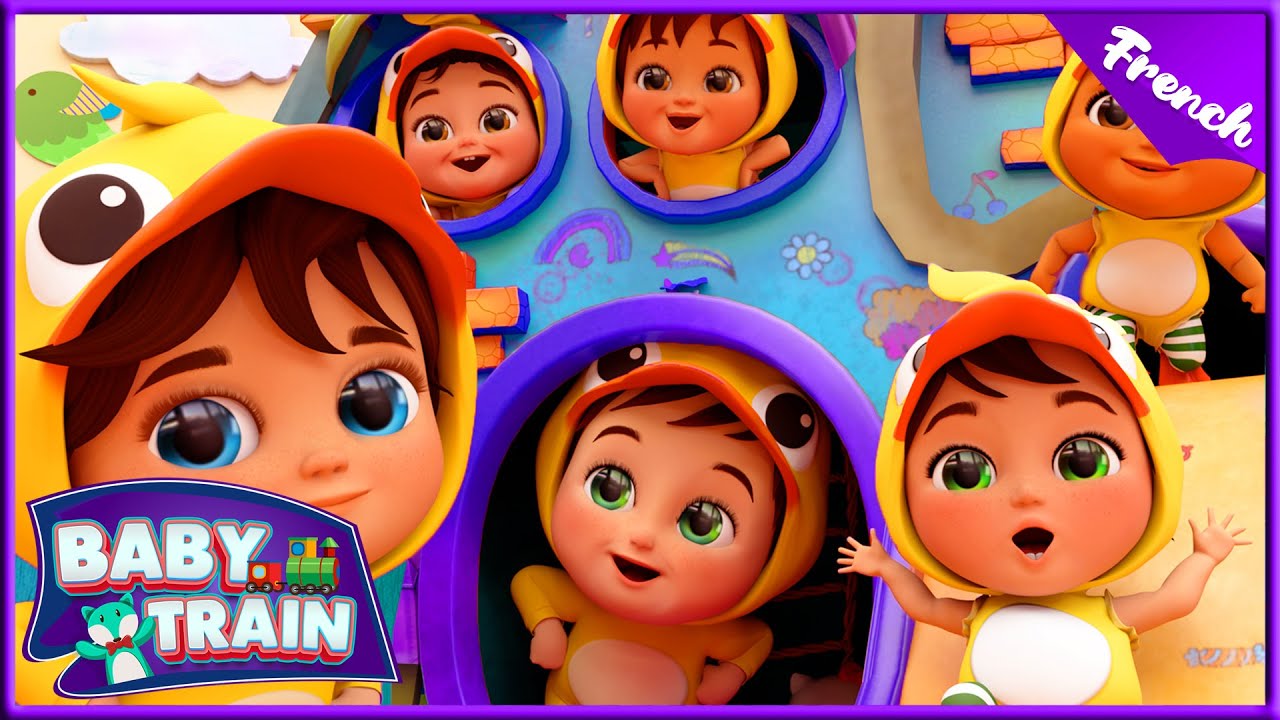 Six petits Canards Chansons à gestes pour bébé Baby Train LE