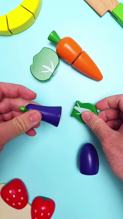Is This a Match? 🥕🥦🍆 Easy Vegetable Learning for Toddlers #shorts