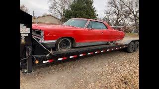 1966 Pontiac Grand Prix Gets Put Back On The Road For The First Time In Decades!
