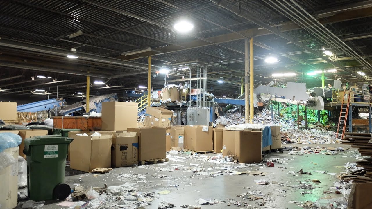 A recycling facility in Nebraska on 15th of June, 2018 YouTube