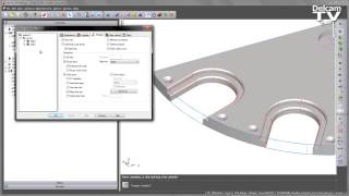 Chamfer Cutter Compensation - FeatureCAM 2014 R2