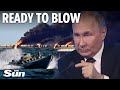 Putin&#39;s beloved bridge is ‘doomed’ - game-changing Sea Baby drones are key to blasting it, says spy