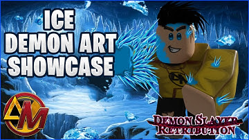 [Code] Ice Blood Demon Art Showcase | Demon Slayer Retribution