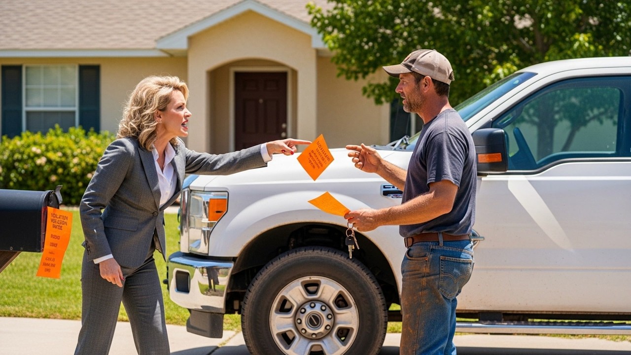 HOA Tried Forcing Me To Park Elsewhere, They Don't Control My Driveway!
