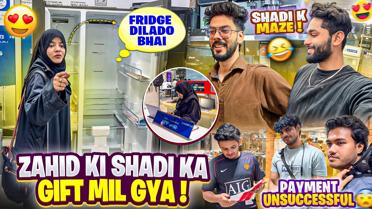 Zahid Ki Shadi Ka Gift Mil Gya😭Finally Dosto ne Diye Gift | Ruhina Hui Khush | AALTU FALTU |